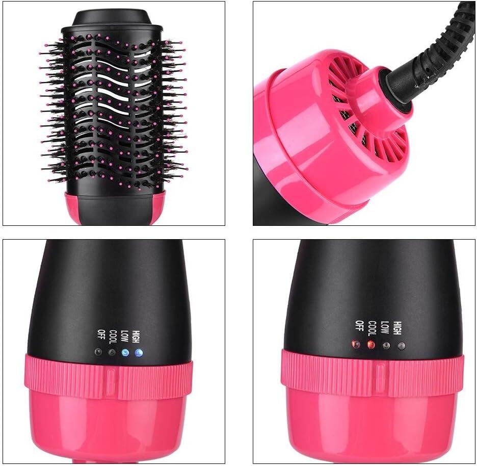 💇♀️✨ ALISA, SECA Y DA VOLUMEN EN MINUTOS SIN SALIR DE CASA 👉 Cepillo Secador y Alisador 3 en 1 (1000W Profesional)