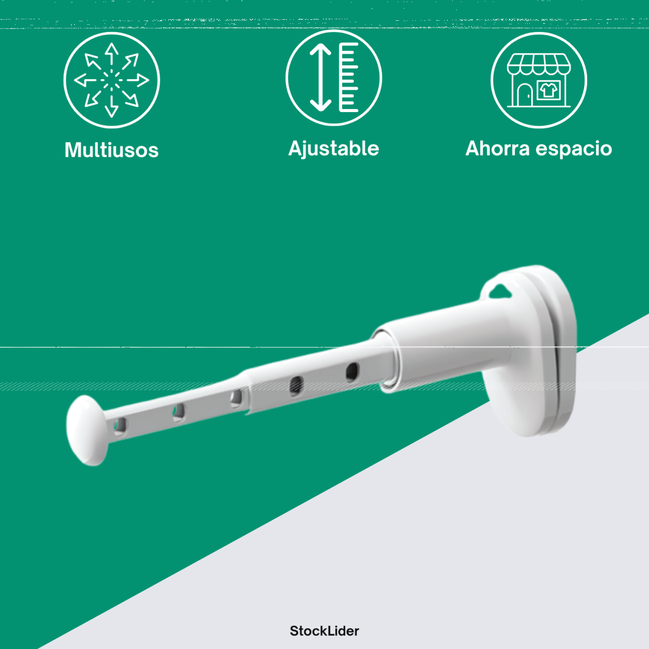 👉 🧺 ¿SIN ESPACIO EN CASA? SOLUCIÓN INTELIGENTE EN SEGUNDOS- Perchero retráctil ajustable.