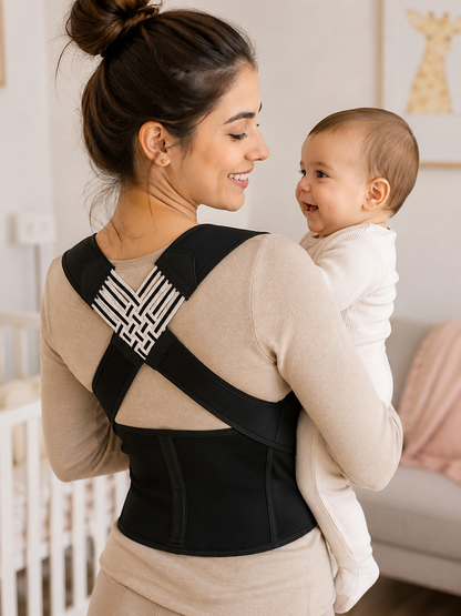🧍🔥 CORRIGE TU POSTURA Y ALIVIA EL DOLOR DE ESPALDA DESDE EL PRIMER USO: 👉 Corrector Postural Lumbar Ajustable y Transpirable