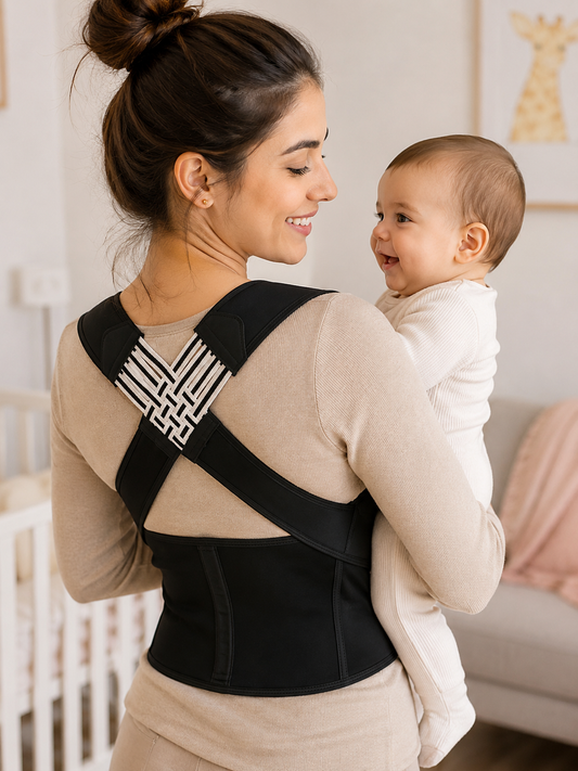 🧍🔥 CORRIGE TU POSTURA Y ALIVIA EL DOLOR DE ESPALDA DESDE EL PRIMER USO: 👉 Corrector Postural Lumbar Ajustable y Transpirable