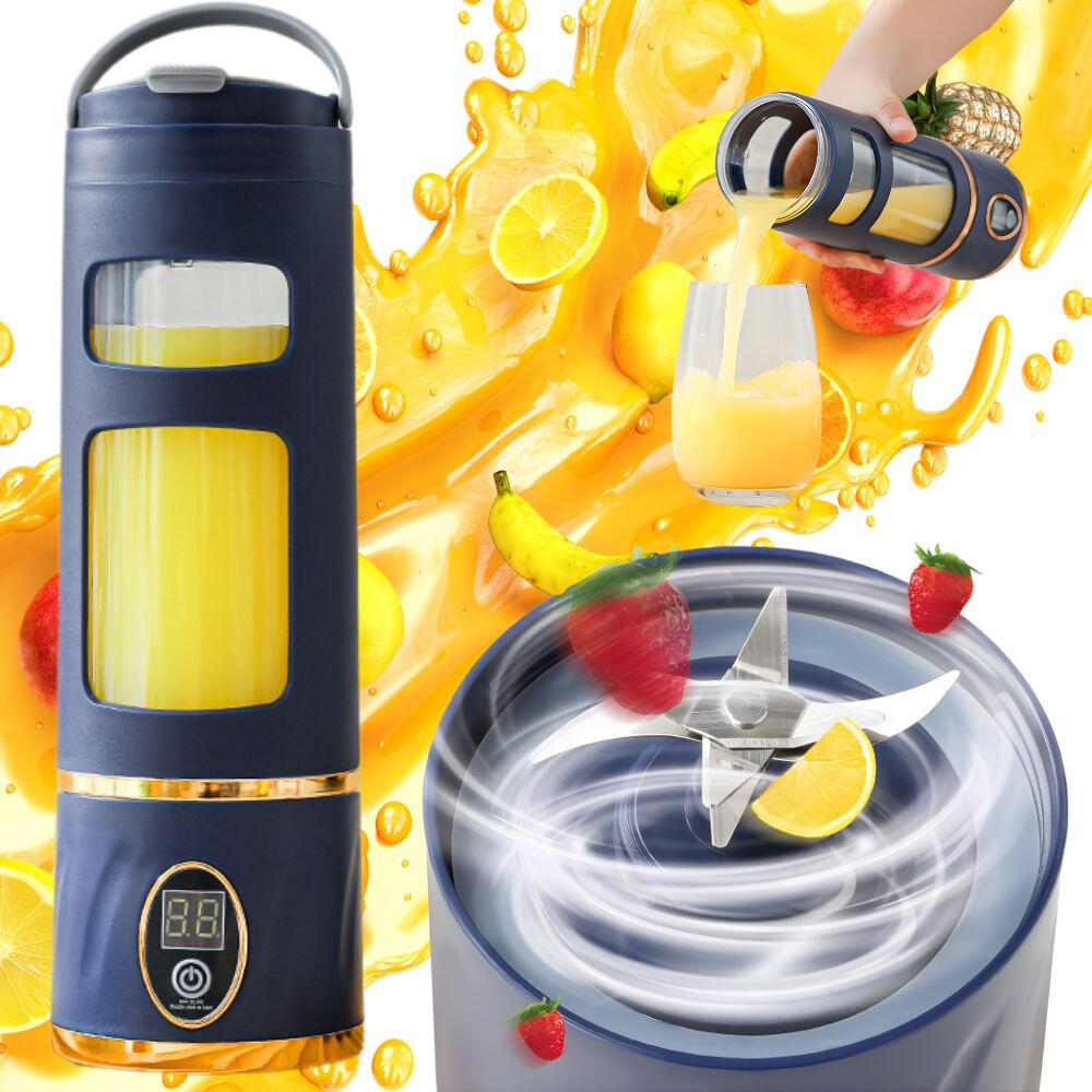 👉 🥤 ¿SIN TIEMPO PARA COMER BIEN? BATIDO LISTO EN SEGUNDOS- Batidora portátil con pantalla digital.