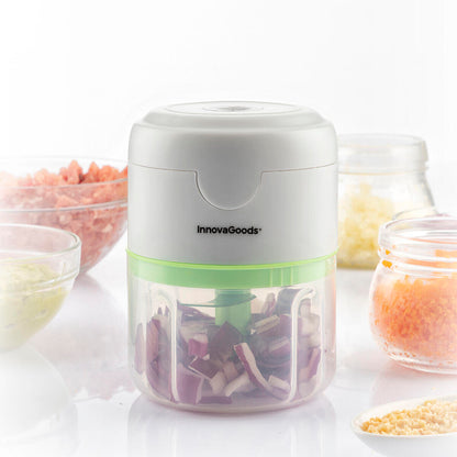 🥗⚡ PICA TODO EN SEGUNDOS SIN ESFUERZO Y AHORRA TIEMPO EN LA COCINA  👉 Mini Picadora Recargable Portátil