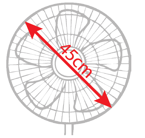 👉 ⚠️ ¿NIÑOS CERCA DEL VENTILADOR? EVITA ACCIDENTES EN SEGUNDOS- Funda protectora ajustable (hasta 45 cm).