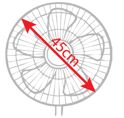 👉 ⚠️ ¿NIÑOS CERCA DEL VENTILADOR? EVITA ACCIDENTES EN SEGUNDOS- Funda protectora ajustable (hasta 45 cm).