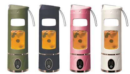 👉 🥤 ¿SIN TIEMPO PARA COMER BIEN? BATIDO LISTO EN SEGUNDOS- Batidora portátil con pantalla digital.