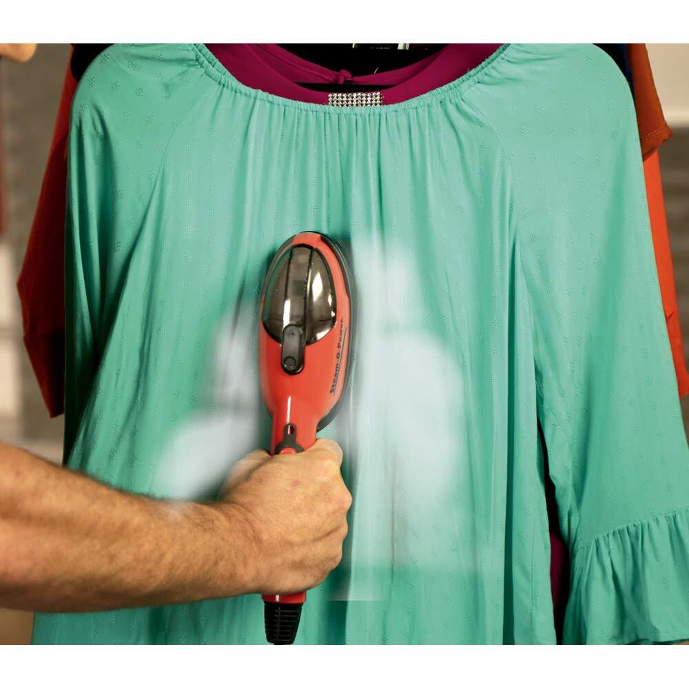 👕 PLANCHA Y DESINFECTA EN SEGUNDOS SIN ESFUERZO- Vapor potente que elimina arrugas y malos olores al instante.