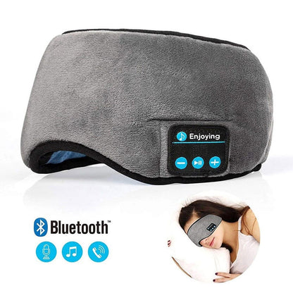 😴🎧 DUERME MEJOR DESDE LA PRIMERA NOCHE 👉 Antifaz Bluetooth con Sonido Estéreo + Bloqueo Total de Luz
