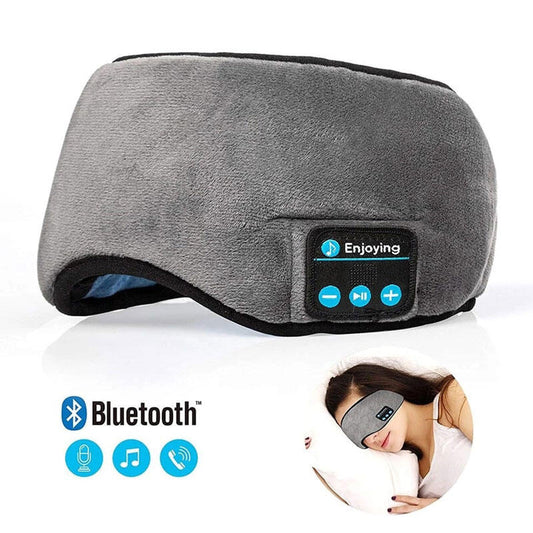 😴🎧 DUERME MEJOR DESDE LA PRIMERA NOCHE 👉 Antifaz Bluetooth con Sonido Estéreo + Bloqueo Total de Luz