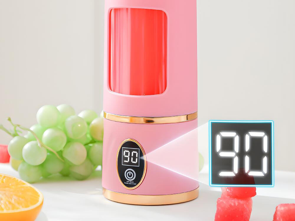 👉 🥤 ¿SIN TIEMPO PARA COMER BIEN? BATIDO LISTO EN SEGUNDOS- Batidora portátil con pantalla digital.