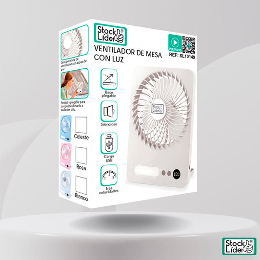 🌀 REFRESCATE EN SEGUNDOS DONDE QUIERAS- Ventilador portátil silencioso y potente.
