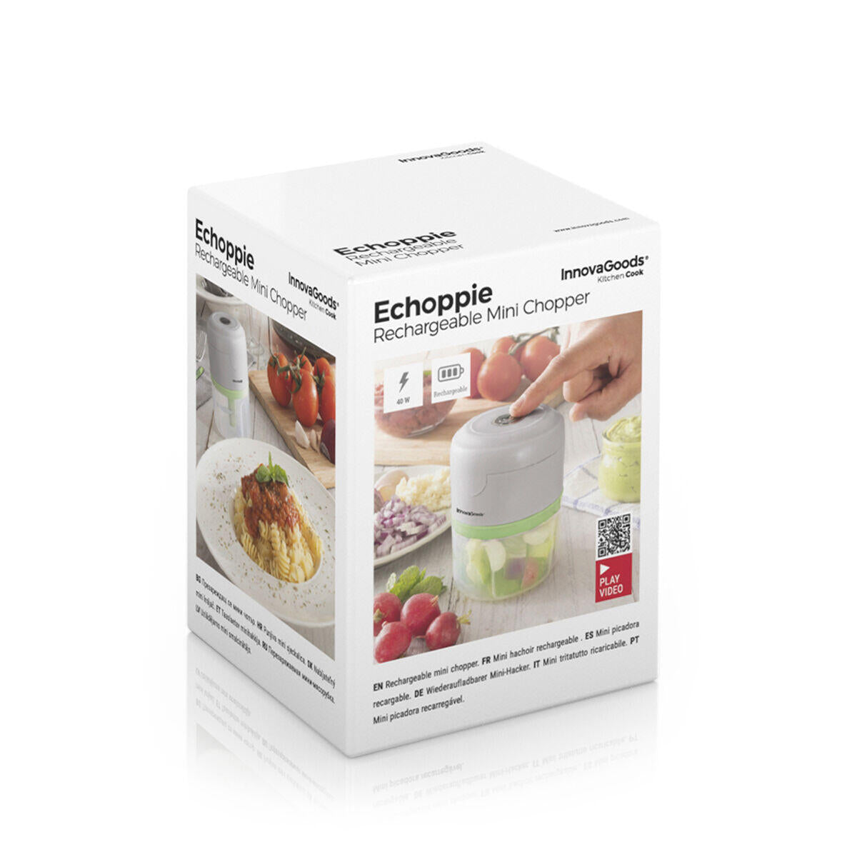 🥗⚡ PICA TODO EN SEGUNDOS SIN ESFUERZO Y AHORRA TIEMPO EN LA COCINA  👉 Mini Picadora Recargable Portátil