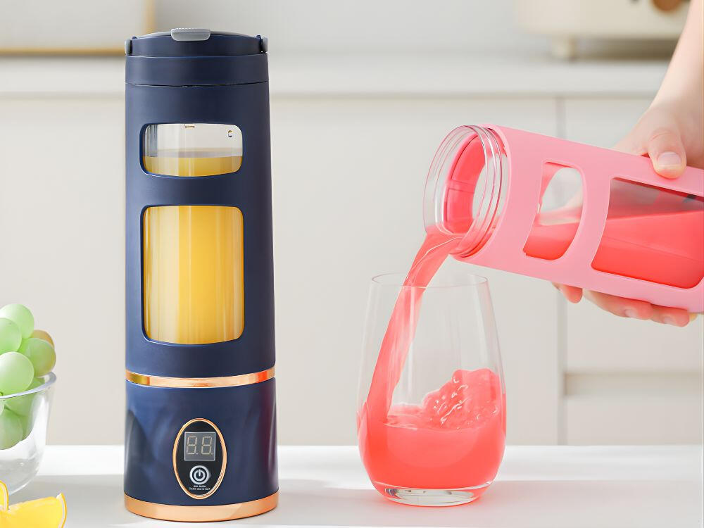 👉 🥤 ¿SIN TIEMPO PARA COMER BIEN? BATIDO LISTO EN SEGUNDOS- Batidora portátil con pantalla digital.