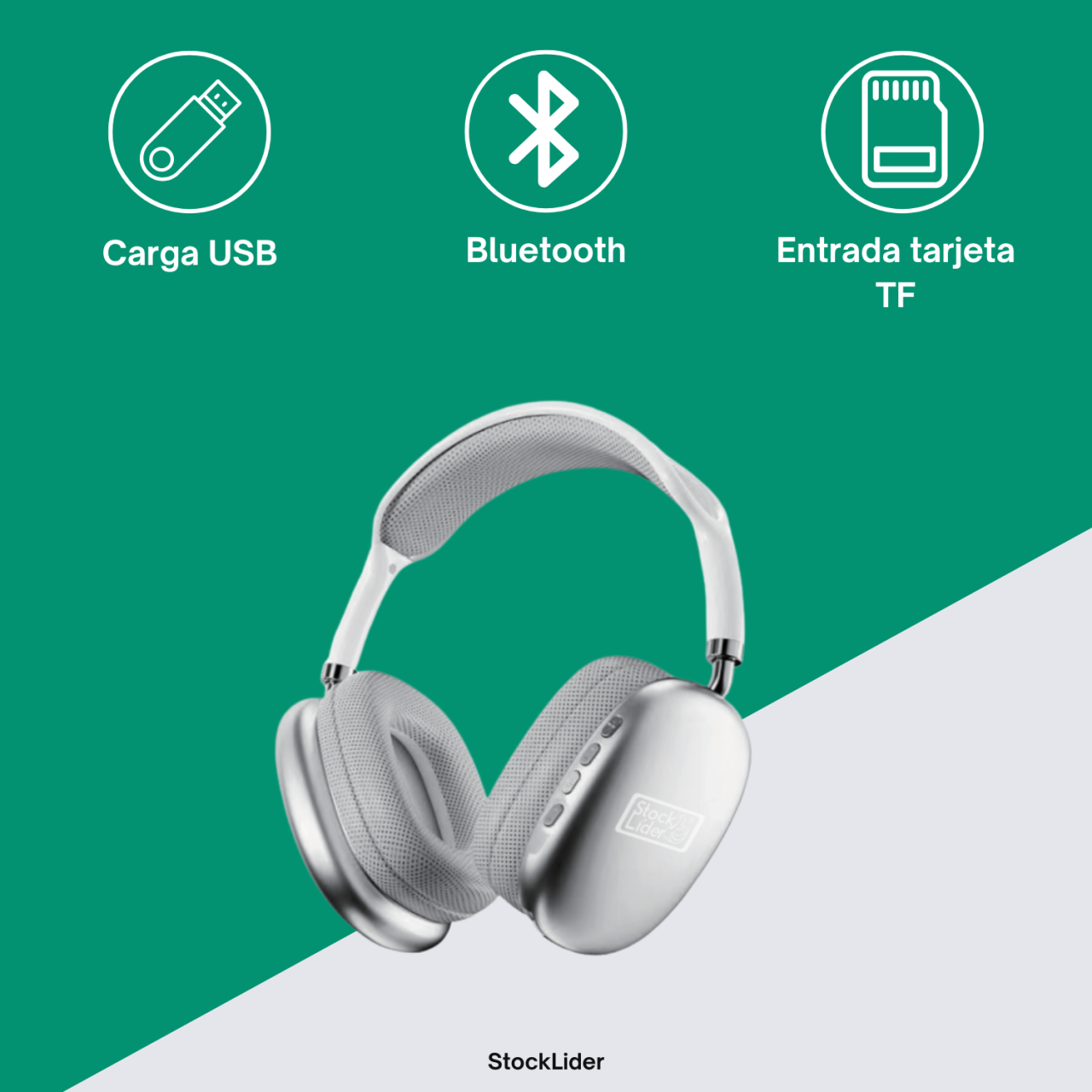 🎧🔥 DISFRUTA TU MÚSICA SIN MOLESTIAS Y CON SONIDO ENVOLVENTE TODO EL DÍA  👉 Auriculares Inalámbricos Bluetooth