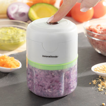 🥗⚡ PICA TODO EN SEGUNDOS SIN ESFUERZO Y AHORRA TIEMPO EN LA COCINA  👉 Mini Picadora Recargable Portátil