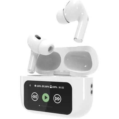 🎧🚀 CONTROLA TODO SIN TOCAR EL MÓVIL Y DISFRUTA SONIDO PRO SIN LÍMITES  👉 Auriculares Bluetooth 5.4 con Pantalla Táctil Inteligente