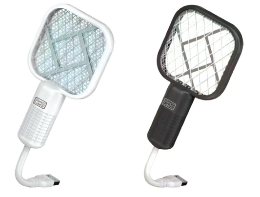 🦟⚡ ELIMINA MOSQUITOS EN SEGUNDOS Y DISFRUTA TUS NOCHES SIN PICADURAS  👉 Raqueta Matamosquitos Recargable USB con Luz UV