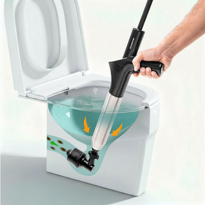 👉 🚽 ¿ATASCO EN CASA? SOLUCIÓN INMEDIATA EN SEGUNDOS- Desatascador de alta presión 5 en 1.