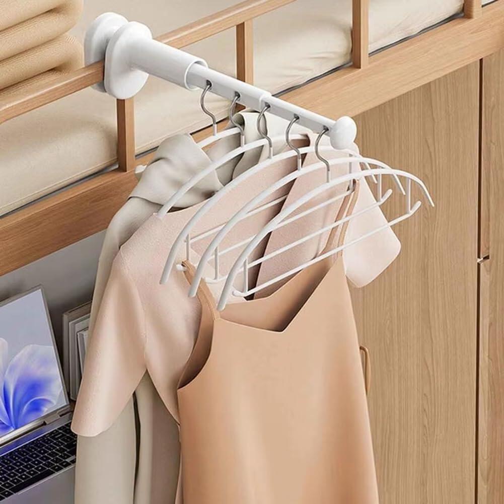 👉 🧺 ¿SIN ESPACIO EN CASA? SOLUCIÓN INTELIGENTE EN SEGUNDOS- Perchero retráctil ajustable.