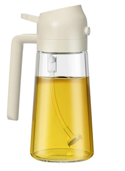🍳 CONTROLA EL ACEITE Y COCINA MÁS SANO- Spray 2 en 1 sin exceso ni desperdicio.