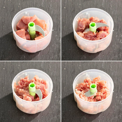 🥗⚡ PICA TODO EN SEGUNDOS SIN ESFUERZO Y AHORRA TIEMPO EN LA COCINA  👉 Mini Picadora Recargable Portátil